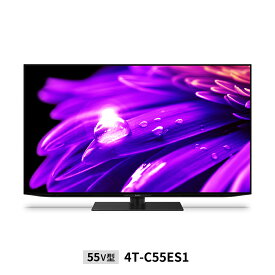 【メーカー直送】AQUOS 55v型 4K有機ELテレビ ES1ライン | 4T-C55ES1　　＜法人様限定＞