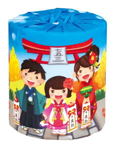 七五三1ロール 100個セット 七五三 祝 子ども 衛生 用品 おもしろ 粗品 景品 トイレ トイレットペーパー トイレットロール