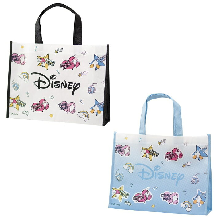 楽天市場 ミッキー フレンズ レッスンバッグ お出かけ キャラクター 小物入れ 収納 バッグ レッスンバッグ ロット割れ不可 1個単位でご注文願います 360個単位で送料無料 北海道 沖縄 離島は別途 ギフト 景品のディーネットモール