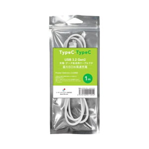 Lazos | \X L-CCPG2-1WH USB3.2 Gen2 Type-CtoC P[u 1m zCg PD60WΉ
