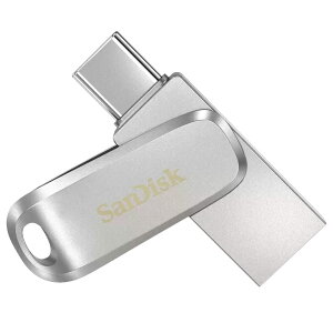 SanDisk | TfBXN SDDDC4-128G-G46 Ultra Dual Drive Luxe USB@Type-C Flash Drive 128GB [USB3.1 Gen1 /USB Type-A & Type-C]
