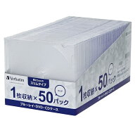 Verbatim （バーベイタム） スリムDVDケース 50枚セット クリア (CPSSC50)