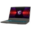 MSI Thin-15-B13VF 新品ノートパソコン /Windows11 Pro /Core i7 第13世代 /メモリ 16GB /M.2 1TB /NVIDIA GeForce RTX 4060 Laptop GPU 8GB /15.6インチ 1920 x 1080 (Full HD) /144Hz