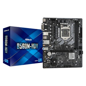 Asrock [B560M-HDV] B560 LGA1200 M-ATX Gen10/11Ή [Intel 10/11Ή]
