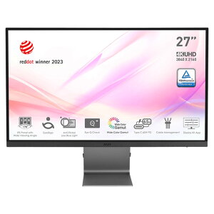 MSI (MODERN-MD271UL) Modern MD271UL 27C` 4K IPS j^[ (3840 x 2160 /HDMI2.0b /Displayport1.2a /USB Type-C )