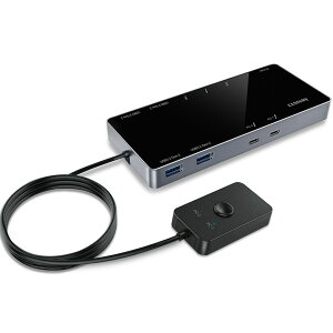 CENTURY (CKVMTB4UP60)TB4 KVM Dock PD60W Thunderbolt4ڑ PC×2ؑ֊