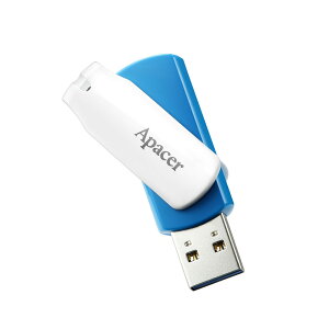 �y�V�i�zApacer [AP64GAH357UY]USB3.2 Gen1 Flash Drive ��]�� 64GB �u���[
