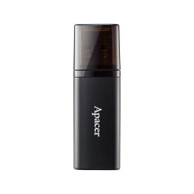 【新品】Apacer [AP64GAH25BBY]USB3.2 Gen1 Flash Drive キャップ式 64GB ブラック