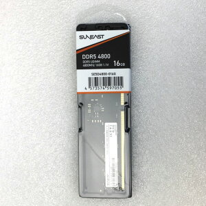 �y�V�i�zSUNEAST (SE5D4800-016G) 288pin DDR5-4800 16GB x1 [�f�X�N�g�b�vPC�p /PC5-38400 ]