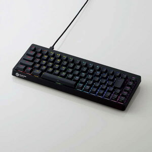 �y�V�i�zELECOM [TK-VK600ABK]�Q�[�~���O�L�[�{�[�h V custom VK600A �u���b�N [�L��(���E��) /�e���L�[���X ]