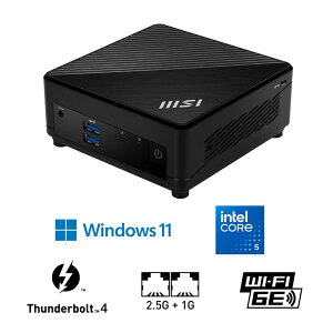 �y�����񂹁zMSI Cubi 5 1MA-656JP �f�X�N�g�b�v /Windows 11 Home /Core 5 120U /������ 16GB /M.2 512GB
