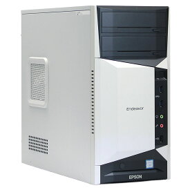 【中古】EPSON Endeavor MR8200-M デスクトップパソコン /Windows11 Pro /Core i7 9700K /メモリ 16GB /SSD 256GB