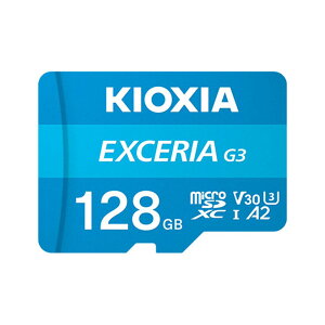 �y�V�i�zKioxia (LMEX3L128GG4) EXCERIA microSDXC 128GB UHS-I U3 V30 Class10 A2