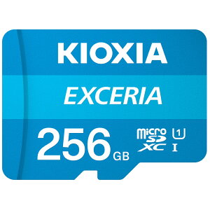 �y�V�i�zKioxia (KLMEA256G) EXCERIA microSD�J�[�h 256GB microSDXC UHS-I U1 Class10Class10