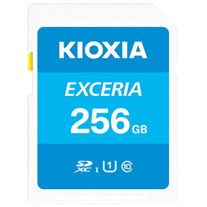 �y�V�i�zKioxia (KLNEA256G) EXCERIA SD�J�[�h 256GB SDXC UHS-I U1 Class10