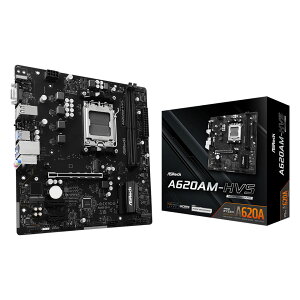 �y�V�i�zASRock ASRock (A620AM-HVS) AM5��DDR5�Ή�MicroATX�}�U�[�{�[�h [A620A�`�b�v�Z�b�g /AMD AM5�Ή�]