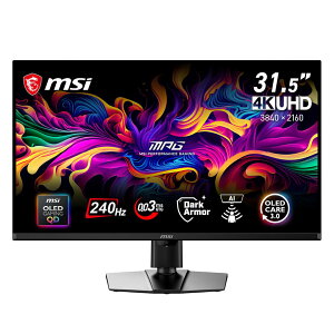 �y�����񂹁zMSI [MPG-322UR-QD-OLED-X24]32�^ 240Hz 4K UHD QD-OLED���j�^�[