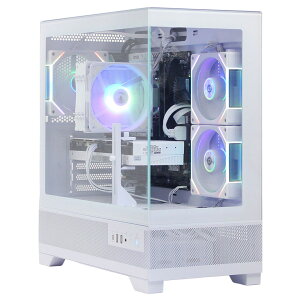 �y�W���ʓd�i�z DO-MU ����PC �� ST ATLAS-E1M-WH RTX5060Ti (NBA01024) �f�X�N�g�b�v /Windows11 Home /Core i5 14400F /������ 32GB /M.2 1TB /NVIDIA GeForce RTX 5060 Ti 8GB