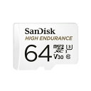 マイクロsdカード SanDisk サンディスク MicroSDXC UHS-I calss10 ドライブレコーダー向け高耐久カード 64GB (SDSQQNR-064G-GN6IA) 【ネコポス対応 15個まで】