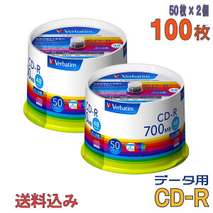 yL^fBAz Verbatim(o[xC^) CD-R f[^p 700MB 1-48{ ChzCg[x y100(50×2)XshP[Xz (SR80FP50V1 2Zbg) y݁EEꕔn