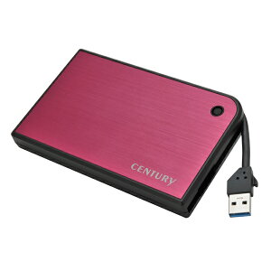 yZ`[izCENTURY(Z`[) MOBILE BOX USB3.0ڑ SATA6G 2.5"HDD/SSDP[X (CMB25U3RD6G / 4549032006964)yEEꕔnz