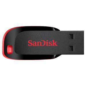 USB�t���b�V�������� SanDisk �T���f�B�X�N Cruzer Blade �u���b�N USB2.0 �C�O�p�b�P�[�W 16GB (SDCZ50-016G-B35) �y�l�R�|�X�Ή� 7�܂Łz