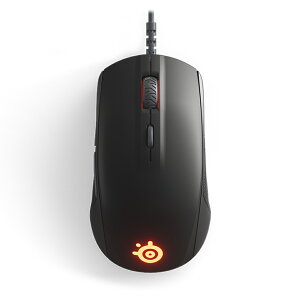 SteelSeriesユニバーサルグリップ対戦用ゲーミングマウスRival110(62466)