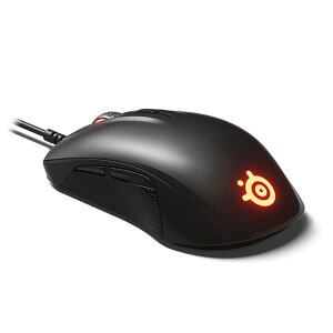 SteelSeriesユニバーサルグリップ対戦用ゲーミングマウスRival110(62466)