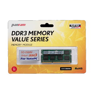 CFD Panram D3N1600PS-L8G 204Pin DDR3L-1600 8GB x1 [Vi /m[gp /d1.35V ]