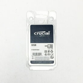 CRUCIAL ｜ クルーシャル CT32G4SFD832A[新品 /ノート用 /内蔵用 /260pin /DDR4-3200 /PC4-25600 /32GB x1]