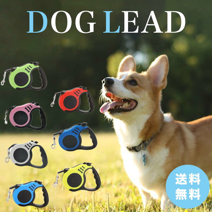 楽天市場 2個セット 長さ 5ｍ 犬 リード 伸縮 おしゃれ 長い 散歩 5m 丈夫 セット 可愛い 犬用 小型犬 首輪 ロープ グッズ 外れ 防止 ペット用品 ロングリード 中型犬 おすすめ 噛む 事故 犬用品 伸びる オシャレ お洒落 カワイイ グッズ プレゼント