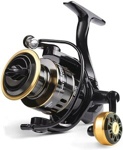 送料無料 スピニングリール リール バス釣り ジギング 遠投リール 管釣り 堤防釣り 沖釣り 淡水海水釣り汎用 初心者最適 全金属12BB 5.2:1 耐衝撃 最大ドラグ力8kg 左右交換 1000~7000番 軽量 EVA/金