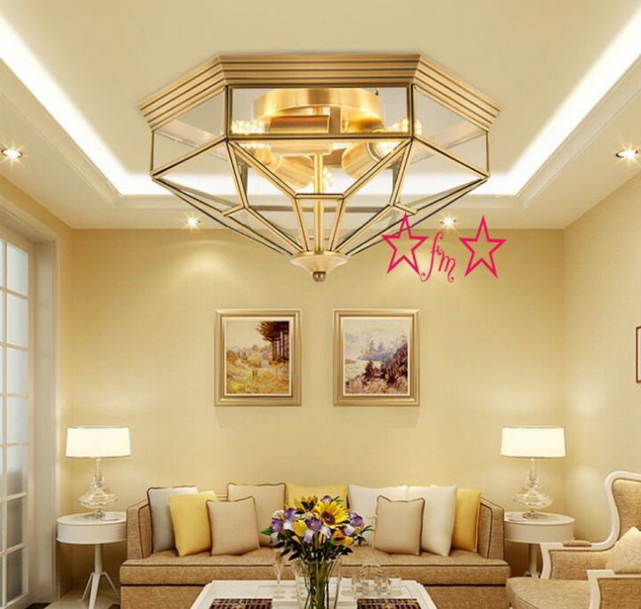 楽天市場】高級銅ペンダントライト 洋風照明シャンデリア北欧デザイン  