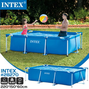 yKi*lp` 2.2Mzƒpv[ INTEX28270 INTEX v[ t@~[ CebNX N^Ot[v[ 220x150x60cm ^ v[ ƒpv[ LbY qpv[ pv[ 