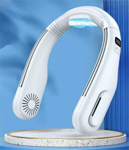 ネッククーラー 首掛け扇風機 首かけ扇風機 首掛けエアコン 2段階冷却 扇風機 羽根なし 冷感 ネックファン 携帯扇風機 2024年の最新モデル