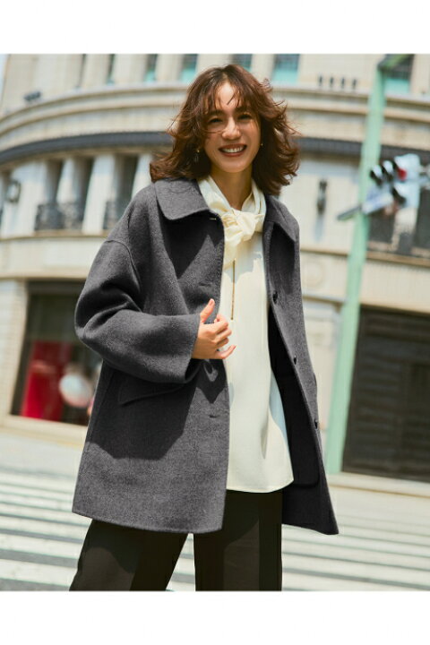 楽天市場】セール29%OFF 【ドゥクラッセ】 アウター アウター コート 