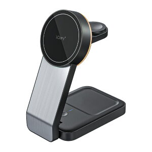 yVKi Qi2 ځz3in1 iPhone CX[d 15W [d MagSafeΉ }OZ[t }Olbg [d iPhone16 15 iPhone14 iPhone13 iPhone12 Pro MAX PLUS Mini R[hX Apple Watch AbvEHb` AirPods Pr