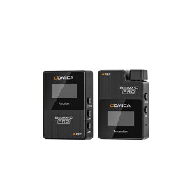COMICA BoomX-D PRO D1 ワイヤレスマイク ワイヤレスビデオマイク 内部録音可能 ラベリアマイク 専用ケース付 送信機1台 受信機1台 並行輸入品