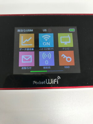 楽天市場 中古 Simロック解除済 Pocket Wifi Softbank 304hw 白ロム 本体 スマホ タブレット Softbank レッド グレー Simフリー 下り最大110mbps 中古 どこでもネット