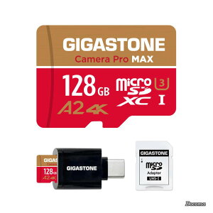 �y���������z�}�C�N��sd�J�[�h 128GB Type C�J�[�h���[�_�[�t�� Camera Pro MAX microSDXC UHS-I A2 V30 U3 C10 120MB/s Ultra HD 4K �r�f�I�^�� Gopro �A�N�V�����J���� �X�|�[�c�J���� ����m�F�� SD�A�_�v�^�[1���t