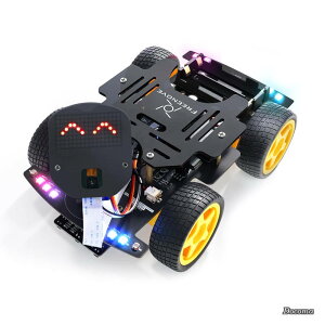 �y���������z4WD Car Kit for ESP32 CAM (�t��)�A �f���A���R�A 32 �r�b�g 240 MHz �}�C�N���R���g���[�� �J���� �h�b�g�}�g���b�N�X ��Q��� ���C���ǐ� ���C�g�g���[�V���O �J���t�����C�g �A�v��