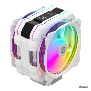 �y���������zM120DPlus CPU�N�[���[�A���x�\�����CPU�N�[���[�A�ɂ̓f���A��ARGB PWM 120mm�t�@�����t�����AIntel LGA1700/ 1200/ 115X/ 2011/ 2066/ 1366�����AMD AM5/AM4���T�|�[�g���܂� (120mm �z���C�g)