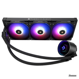 �y���������zFrozen Notte 360 BLACK ARGB V2 ����CPU�N�[���[�A360�u���b�NCPU�N�[���[�d�l�A�_�u��PWM�t�@���AS-FDB �x�A�����O�AAMD/AM4 AM5 Intel LGA 1700/1150/1151/1200/2011 �ɑΉ����܂��B