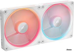 �y���������ziCUE LINK LX140-R RGB �X�^�[�^�[�L�b�g 140mm PWM PC�P�[�X�t�@�� �f���A�����C�g���[�v �f���A���p�b�N �z���C�g CO-9051056-WW
