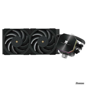 �y���������zFrozen Edge 240 Black PWM�t�@���t��CPU�E�H�[�^�[�N�[���[�A�|���v���x��3300RPM�ł��AS-FDB�x�A�����O�AAMD AM4 / AM5�A�C���e��LGA1150 / 1155 / 1200 / 1700 /1851/ 2011(FE240 Black)