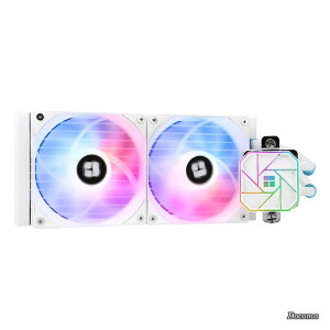 �y���������zAQUA ELITE 240 WHITE V3 ���L�b�hCPU�N�[���[�AAIO�|���v�w�b�h�ō���]��3300RPM�ATL-C12B-S V2×2 PWM�t�@���AAMD/AM4/AM5�AIntel LGA1150/1151/1200/2011/1700�p�A�R���s���[�^CPU Aio�N�[���[