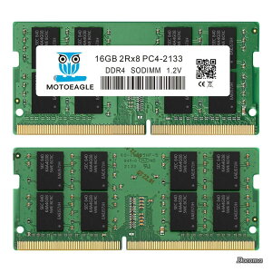 �y���������zDDR4 2133MHz (DDR4-17000) PC4-17000 (PC4-2133V) ��ECC Unbuffered 1.2V CL15 2Rx8 �f���A�������N 260 �s�� SODIMM ���b�v�g�b�v �m�[�g�u�b�N PC ������ RAM