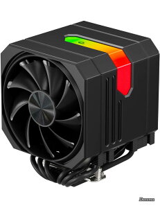 �y���������zCPU�N�[���[ARGB �f���A���^���[/PWM�t�@�� 6�{�q�[�g�p�C�v TDP265W �T�C�h�t���[�^ cpu��p ��� �É��t�@�� AMD AM4 AM5/ Intel LGA 2011 2066(X79/X99�}�U�[�{�[�h)�u���b�N�yup2KC6�z