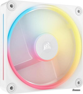 �y���������ziCUE LINK LX120-R RGB �g���L�b�g 120mm PWM PC�P�[�X�t�@�� �f���A�����C�g���[�v �V���O���p�b�N �z���C�g CO-9051053-WW