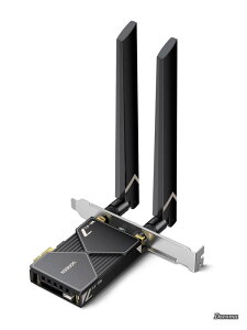 �y���������zWiFi 7 ���� LAN Bluetooth 5.4 PCIe����LAN�J�[�h PCIE �A�_�v�^�[ IEEE 802.11be�Ή�2882Mbps(6GHz) + 2882Mbps(5GHz) + 688Mbps(2.4GHz) �������ʐM ���C�����X�J�[�h �n�C�Q�C���A���e�i���� Windows 11�̂�
